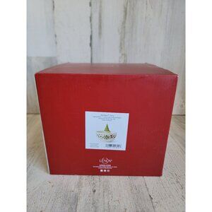 Lenox holiday tree figural Bowl mistletoe Xmas home‎ decor